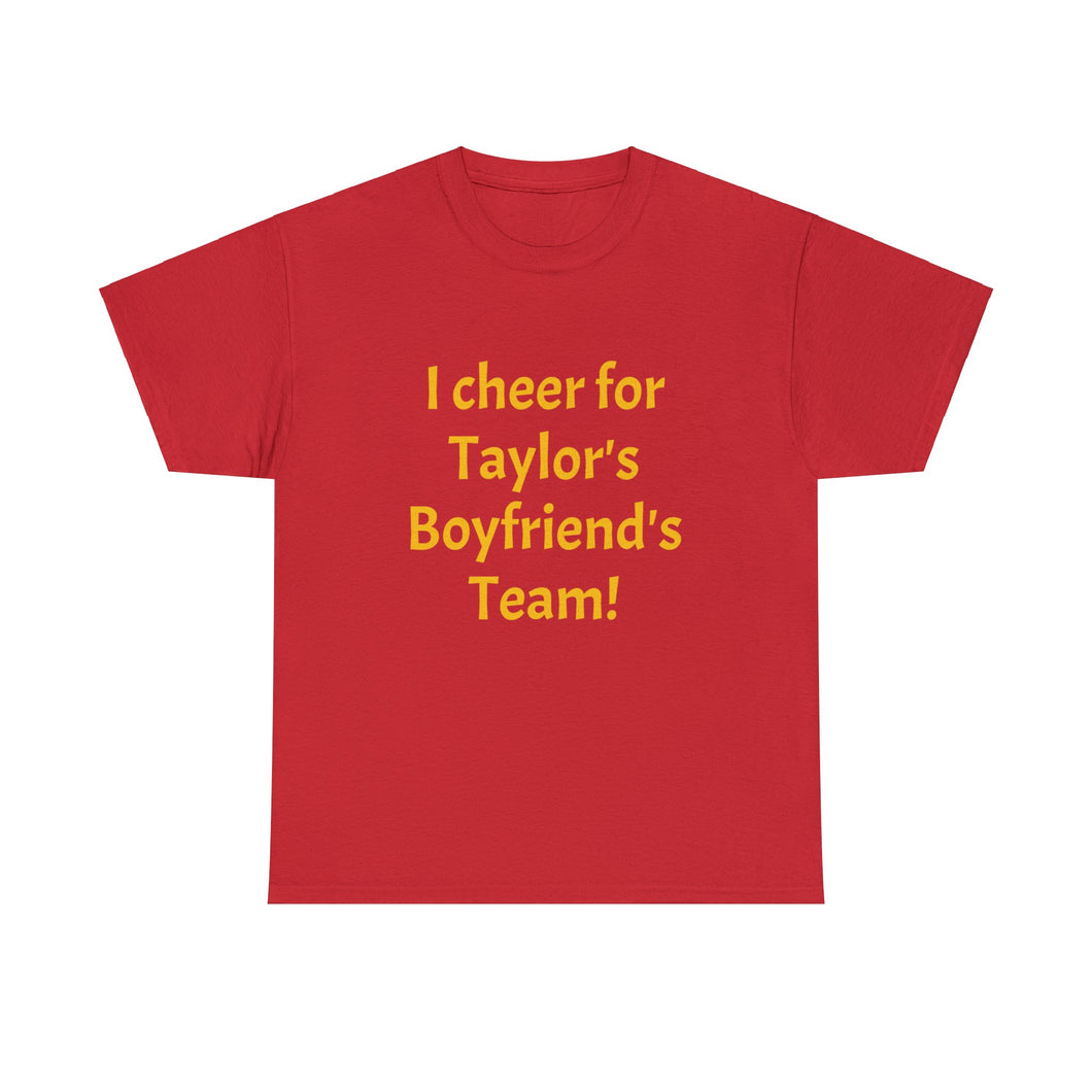 Taylor's Boyfriend's Team with Number - Men's Short Sleeve T-Shirt